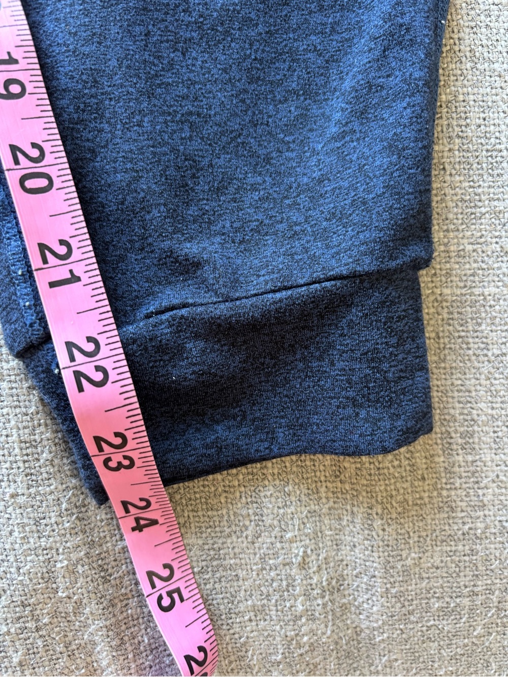 Vuori Performance Jogger Heather Navy Drawstring Comfort Athleisure Small - Picture 6 of 7